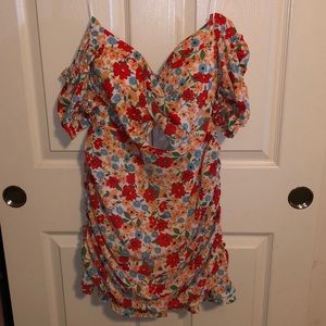 FLORAL DRESS- never worn